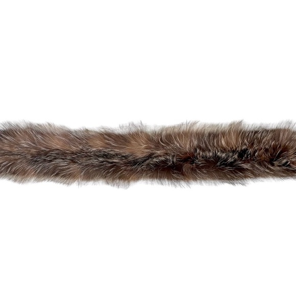 Belle Fare Natural Silver FOX Scarf - GORGEOUS - NWT - - Picture 4 of 4